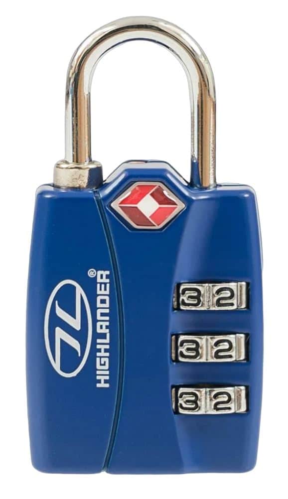 Highlander TSA Alert Combination Lock