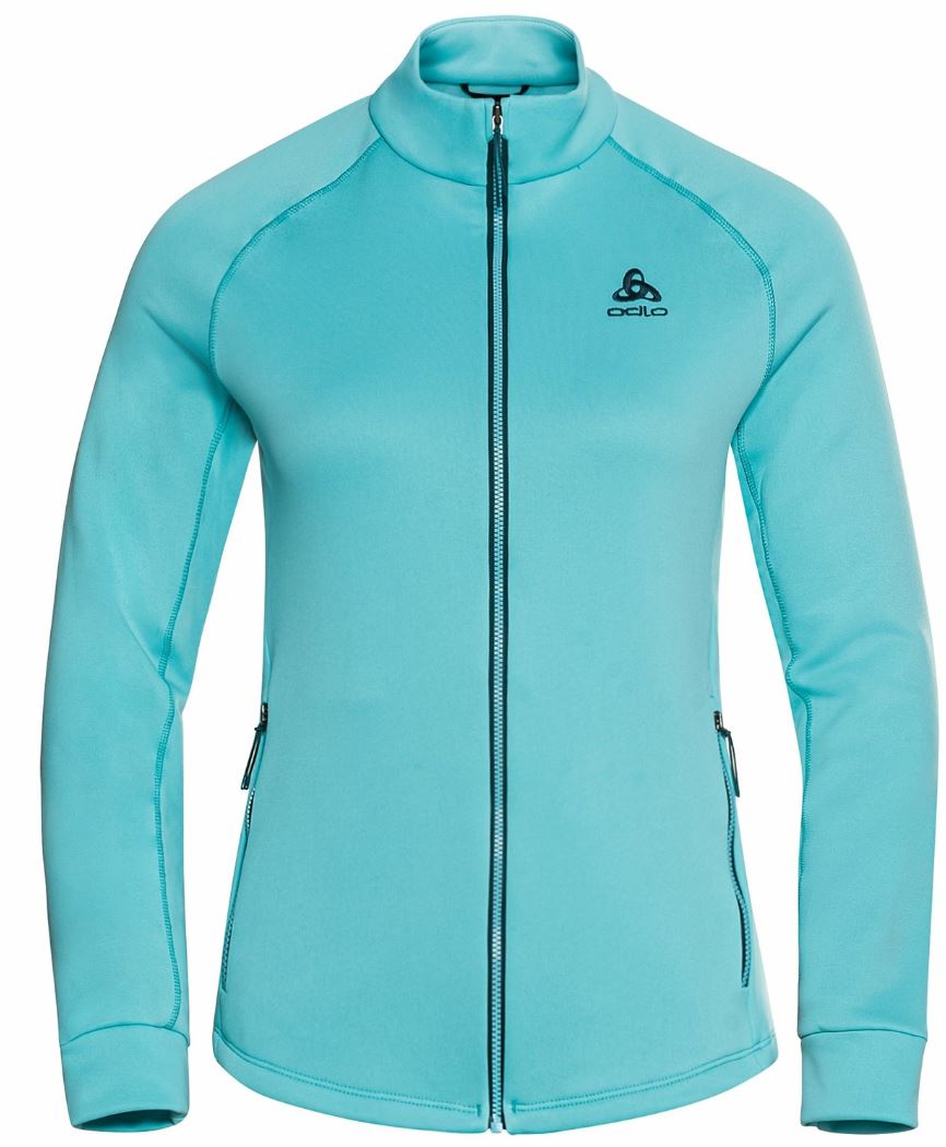 Odlo Mid layer full Zip Berra damesvest