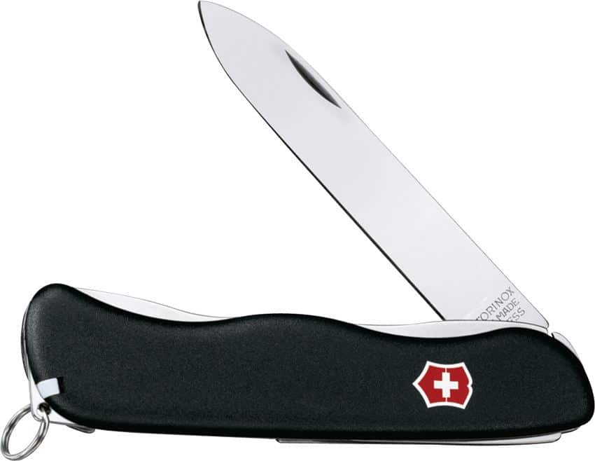 26. Victorinox Sentinel 4f. Zwart Zakmes