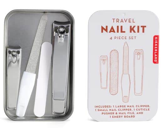 Kikkerland Travel Nail Kit nagelset