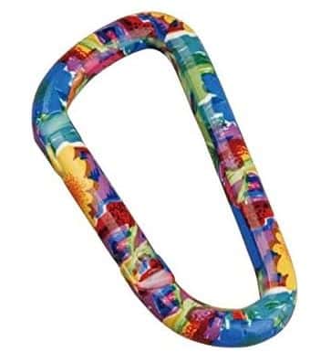 Munkees Carabiner 8 x 80 mm Flower colored