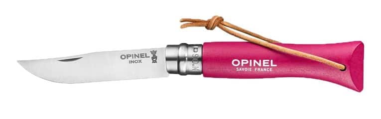 Opinel No.6 RVS Colorama zakmes - Beukenhout