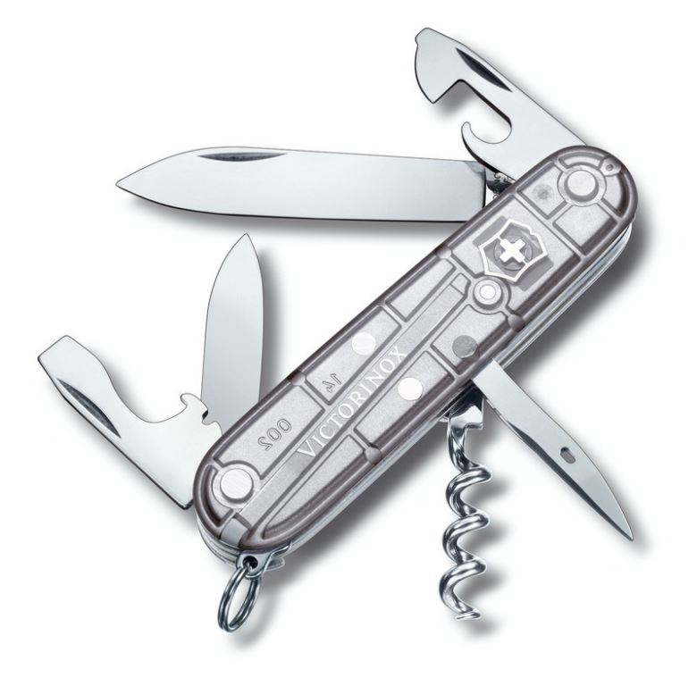 4. Victorinox Spartan 12f. Grijs Zakmes