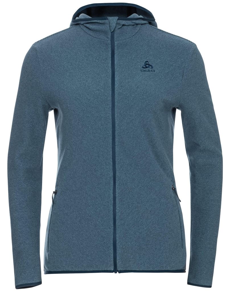 Odlo Midlayer Hoody Full Zip Damesvest