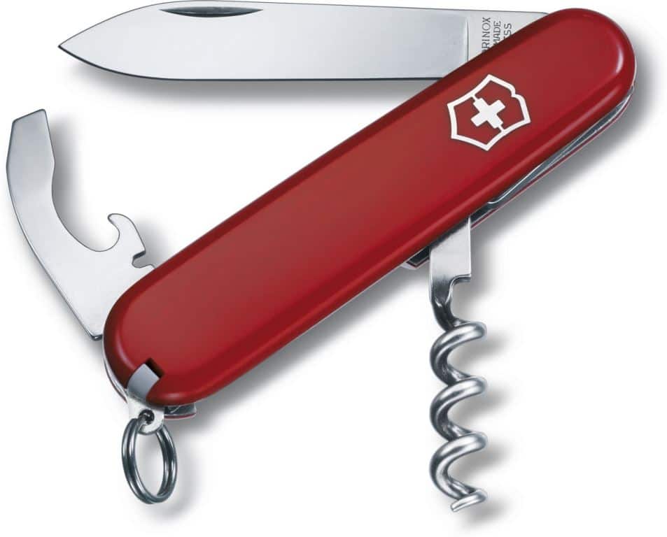 29. Victorinox Waiter 9f. Rood Zakmes