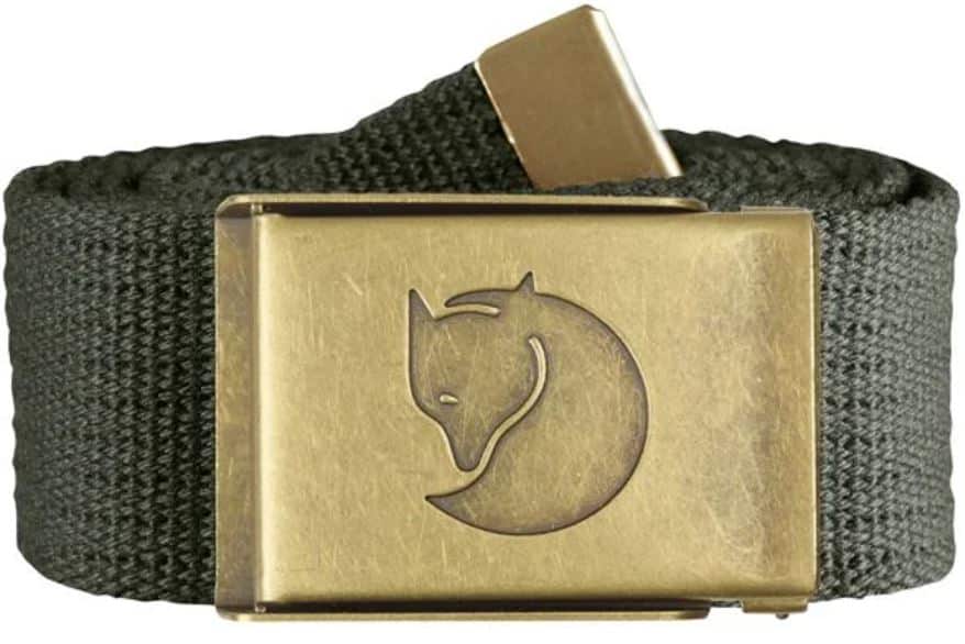 FjallRaven Canvas Brass Belt 4 cm.