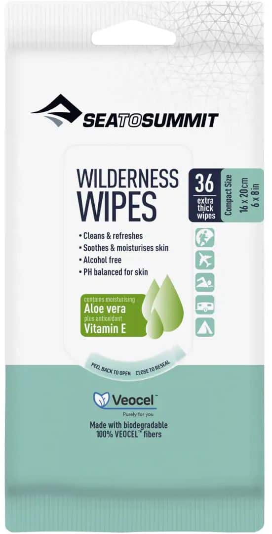 Sea to Summit Wilderniss Wipes Compact doekjes