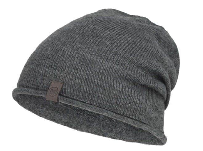 Buff Knitted Hat Lekey Grey muts