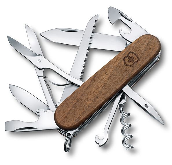 90. Victorinox SwissArmy HuntsmanWood zakmes