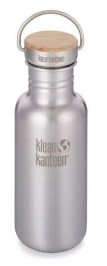 Klean Kanteen 18oz Reflect (w/ Stainless Uni Bamboo Cap)