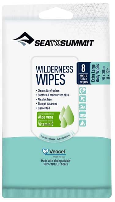 Sea to Summit Wilderness Wipes Extra Large reiswasdoekjes