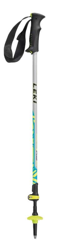 Leki Vario XS light-grey/cyan Enkele stok max 1.10 m