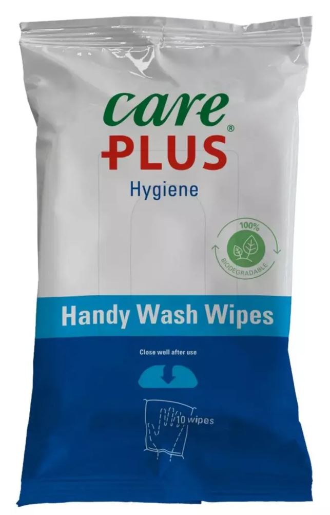 CarePlus Hygiene Handy Wash Wipes 10x