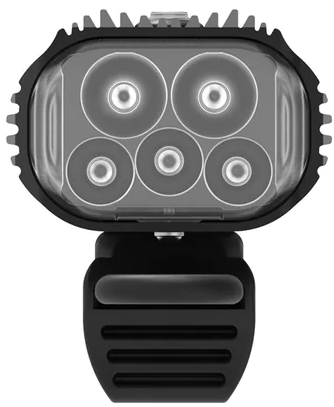 LEZYNE MEGA DRIVE 2400+ FRONT BLACK - Afbeelding 4