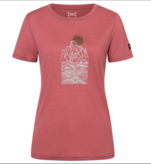 SuperNatural W Preikestolen Cliffs Tee