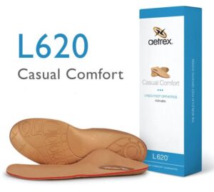 Aetrex Men's Casual Comfort Posted Orthotics herenzooltjes