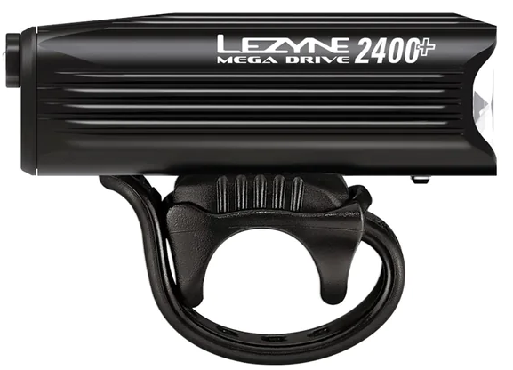 LEZYNE MEGA DRIVE 2400+ FRONT BLACK - Afbeelding 3
