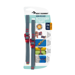 Sea to Summit Accessory Straps With Hook Release 2 M 80in