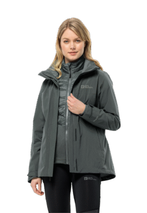 Jack Wolfskin Luntal 3in1 Jacket damesjas