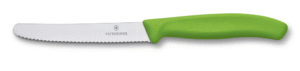 Victorinox Tomaten-/tafelmes rvs/groen, kartel