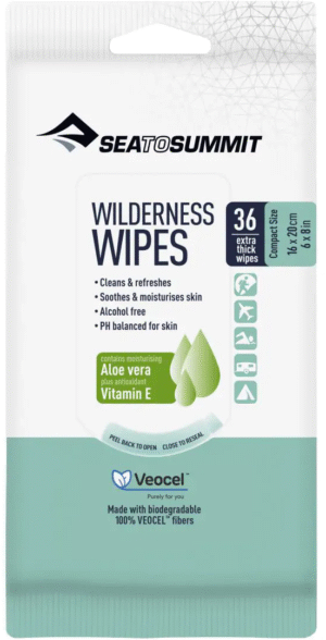 Sea to Summit Wilderness Wipes Compact doekjes