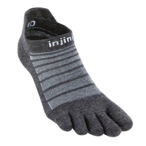 Injinji Run Lightweight No-Show Wool sokken