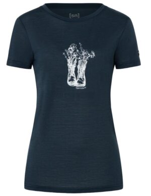 SuperNatural Flower Boots Tee dames