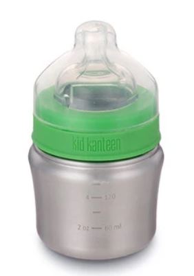 Kid Kanteen 5oz Baby Bottle( w/Slow Flow Nipple)