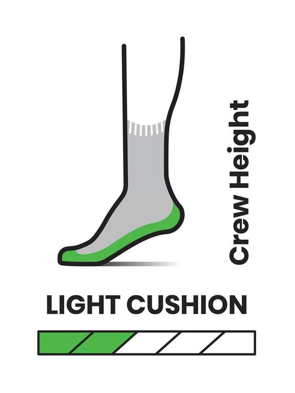 Smartwool Hike Light Cushion Panorama Crew Socks Hike herensokken - Afbeelding 3