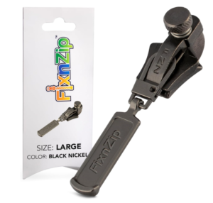 Munkees FixnZip Black Nickel - Large