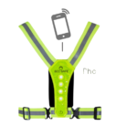 Bee-safe Led Vest USB Phone pocket - Thumbnail Image 1