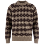 FjallRaven Övik Jacquard Knit herentrui - Thumbnail Image 1