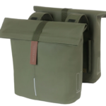 Basil fietstas dubbel City moss green 28-32L - Thumbnail Image 1