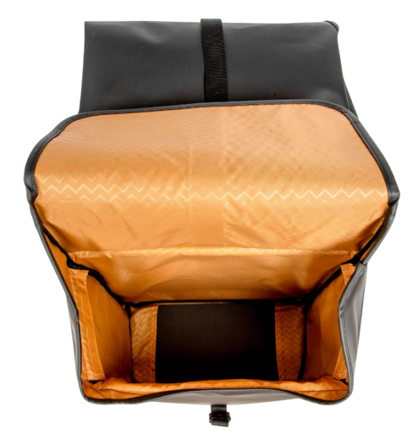 New Looxs fietstas dubbel Odense black 39L - Afbeelding 4