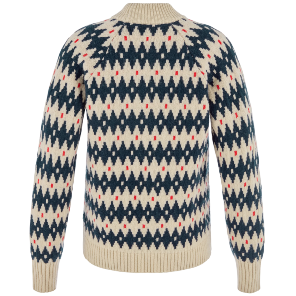 FjallRaven Övik Jacquard Knit damestrui - Afbeelding 3