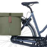 Basil fietstas dubbel City moss green 28-32L - Thumbnail Image 3