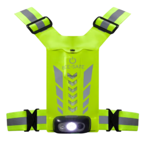 Bee-safe Led Harness USB Phone Pocket Glow vest